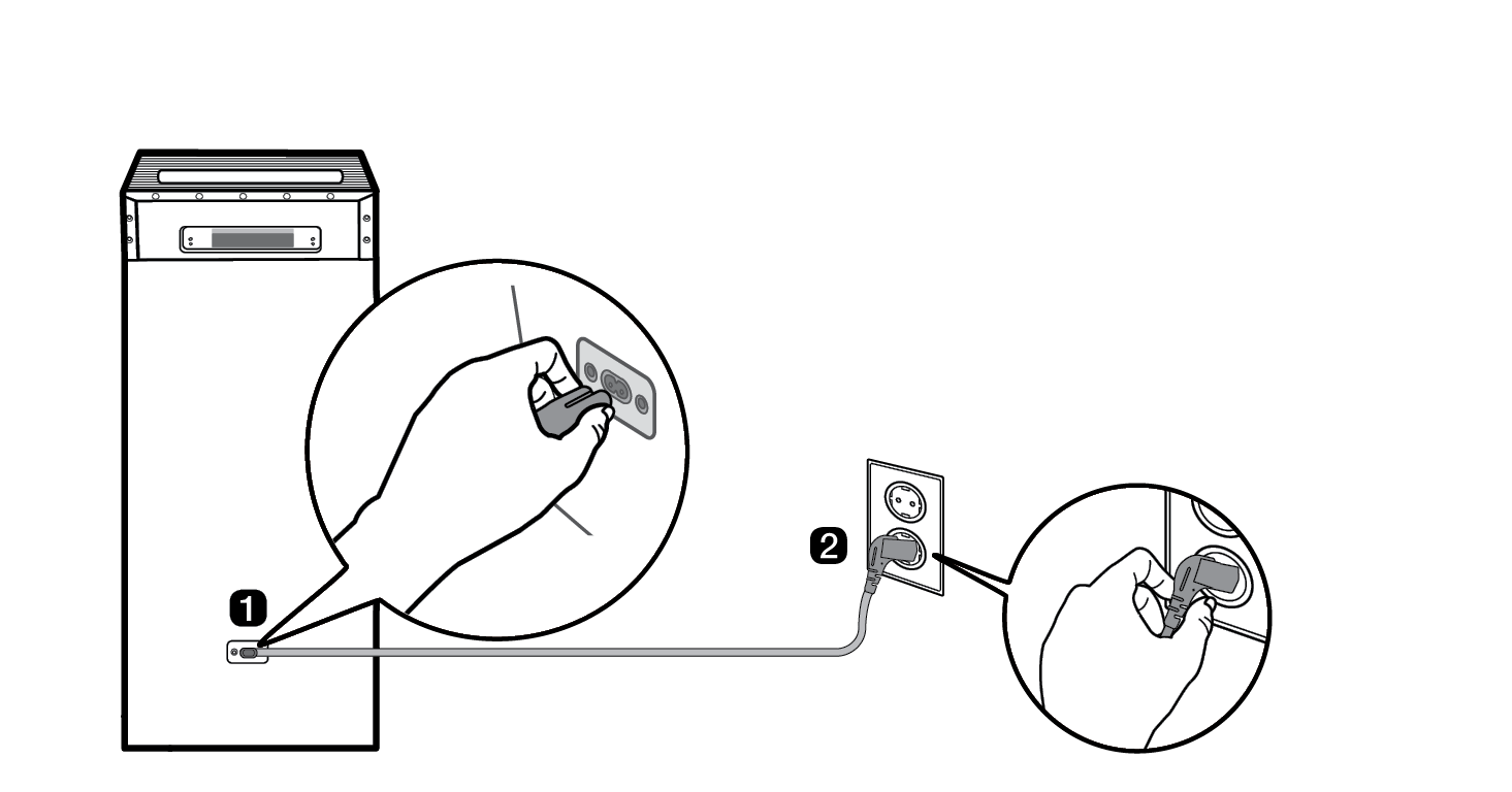 2026 LG XBOOM POWER7000 High Power Speaker System Connecting the Product