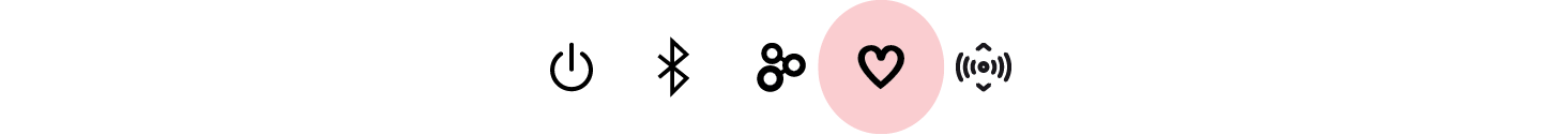 2025 LG XBOOM BOUNCE MY button operation