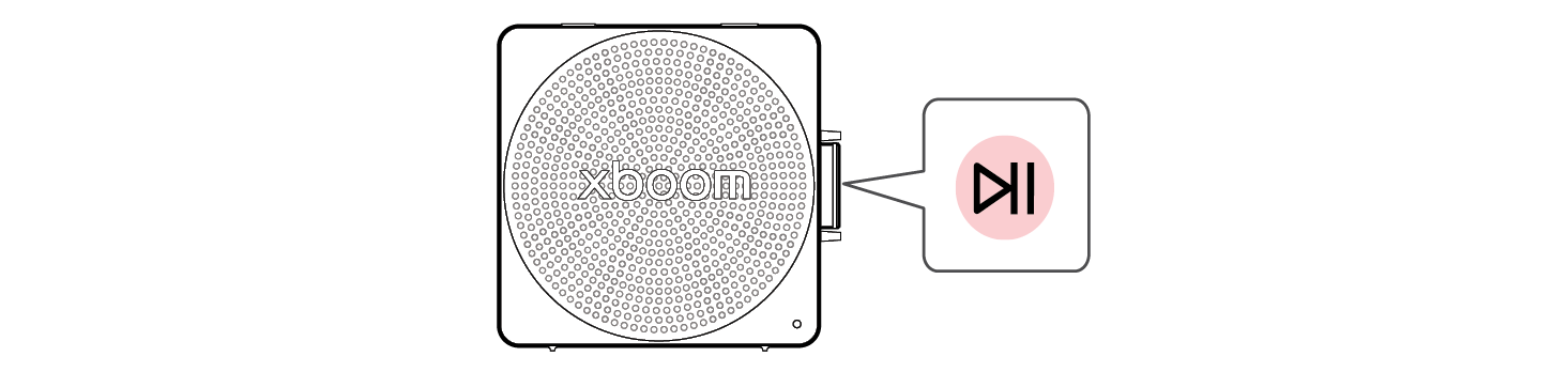 2026 LG xboom MINI Portable Bluetooth Speaker Voice command button operation