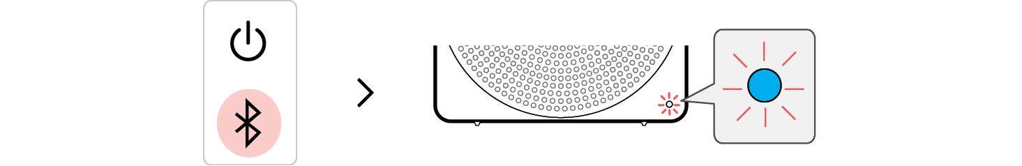 2026 LG xboom MINI Portable Bluetooth Speaker Multi-phone pairing connection waiting status