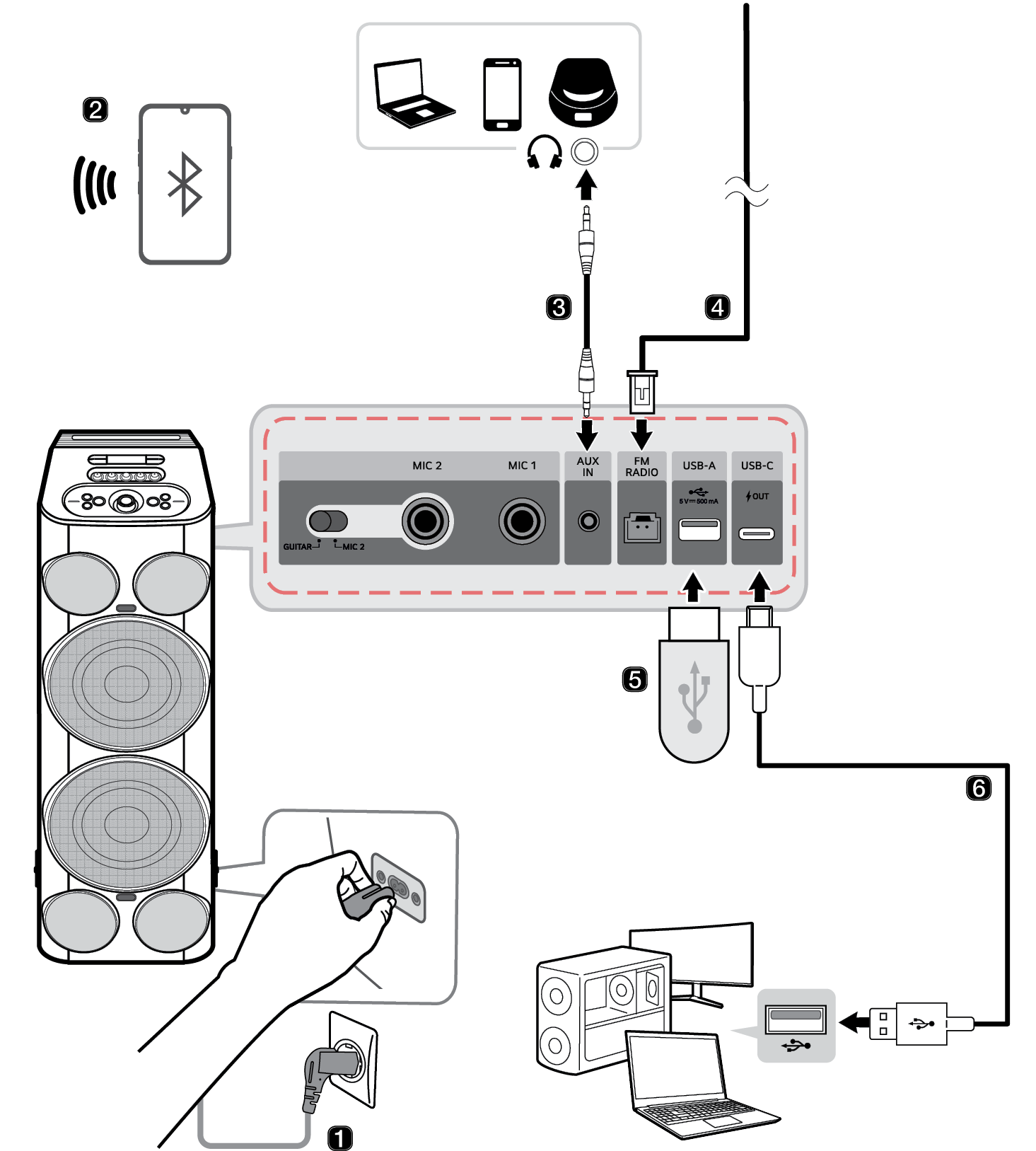 2026 LG XBOOM POWER9000 High Power Speaker System Quick
