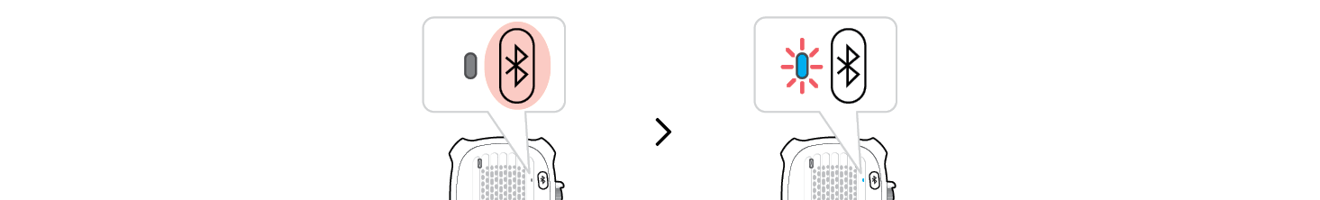 2026 LG xboom ROCK Portable Bluetooth Speaker Multi phone pairing connection waiting status