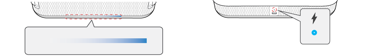 2025 LG XBOOM BOUNCE Dual mode Other Speaker lighting indicator